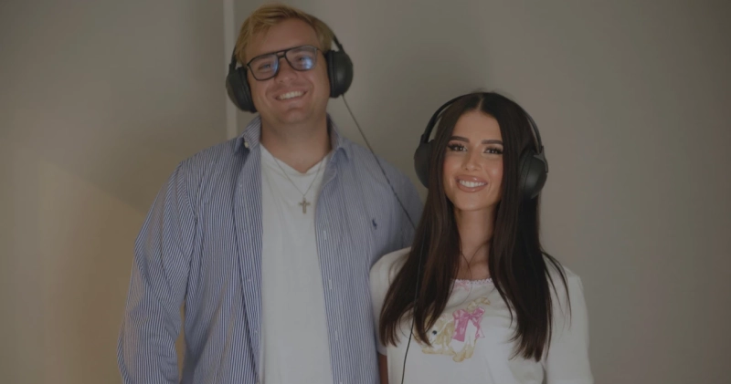 Zdjęcie Roksany Węgiel i Kevina Mgleja