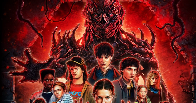 Plakat 5. sezonu Stranger Things 