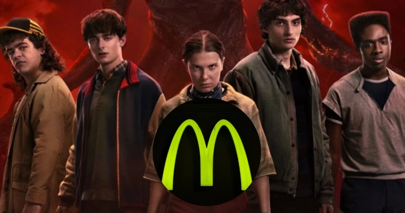 Grafika z 5. sezonu Stranger Things 