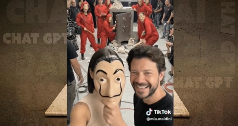 Zrzut ekranu z TikToka