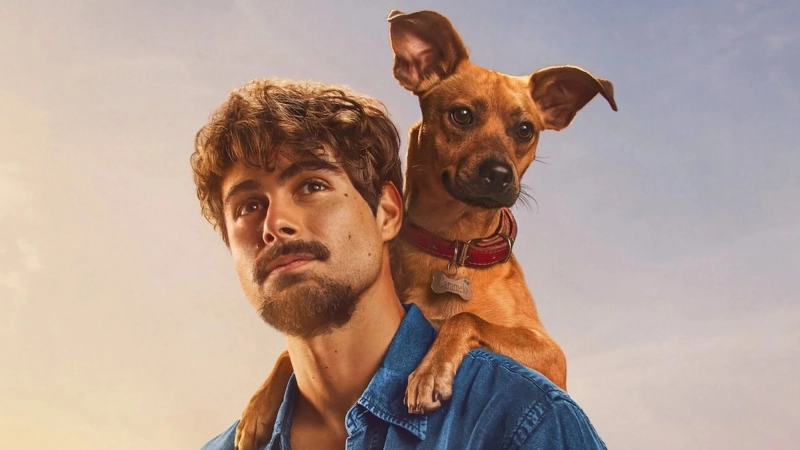 Caramelo - oficjalny kadr z filmu Netflixa o przyjaźni człowieka z psem