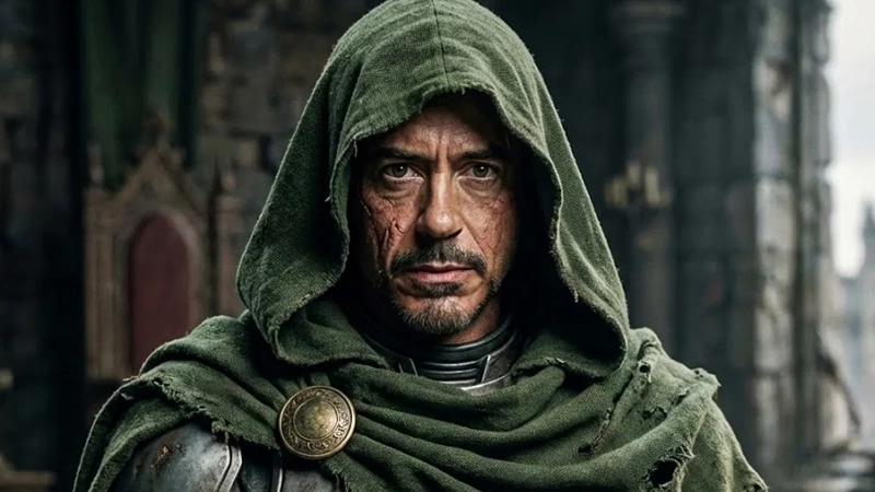 Doktor Doom - praca wygenerowana przez AI