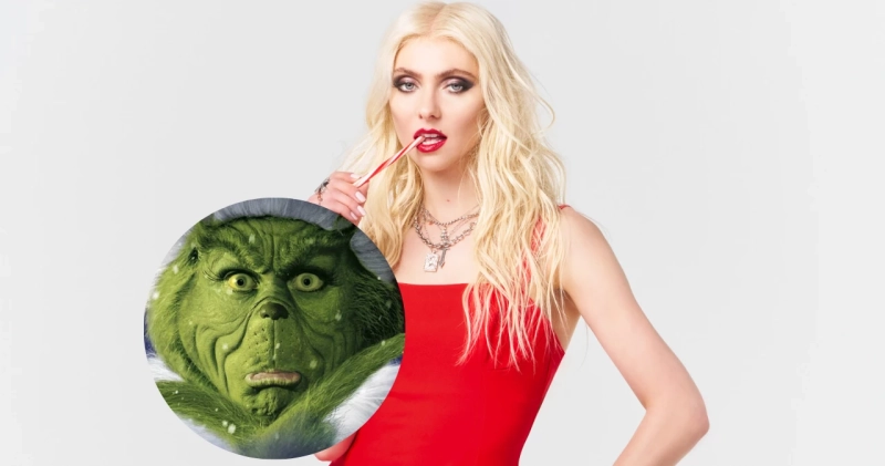 Okładka albumu Taylor Momsen z Grincha