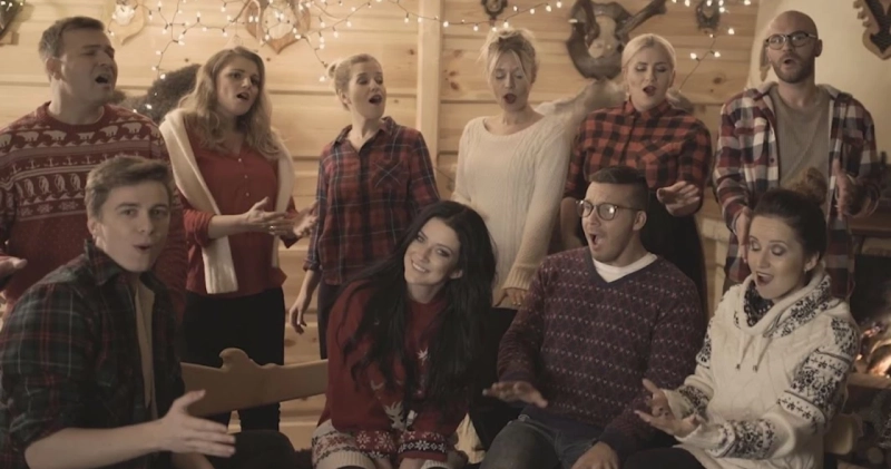 Fragment teledysku do piosenki Gdy Gwiazdka