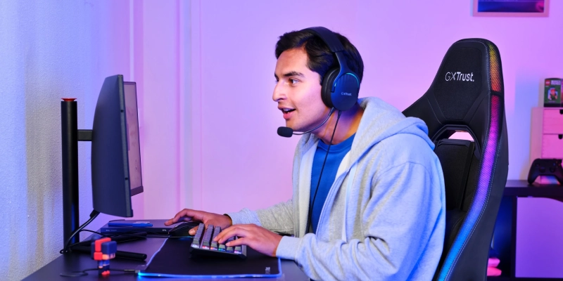 Trust GXT 719 Ruya Comfortable RGB Gaming Chair