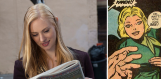 Karen Page w serialu i komiksie - Netflix/Marvel