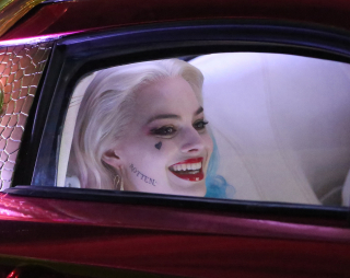 Margot Robbie, Jared Leto and Ben Affleck seen filming on set of Suicide Squad in Toronto