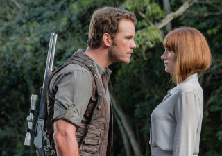 Jurassic World - Chris Pratt i Bryce Dallas Howard - zdjęcie