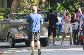 Kristen Stewart- zdjęcie z planu