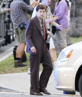 Jesse Eisenberg - zdjęcie z planu