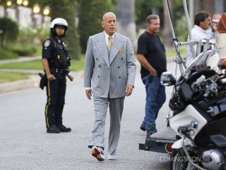 Bruce Willis - zdjęcie z planu