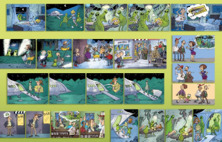 Mad kręci SF, plansza