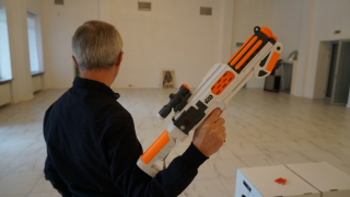 Test zabawek Hasbro NERFy Gwiezdne Wojny