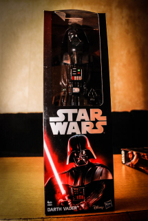 Finn i Darth Vader - figurki