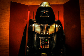 Finn i Darth Vader - figurki