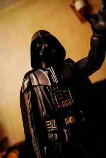 Finn i Darth Vader - figurki