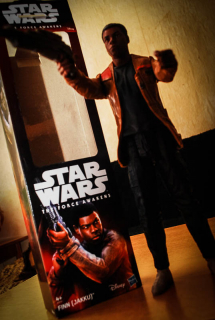 Finn i Darth Vader - figurki