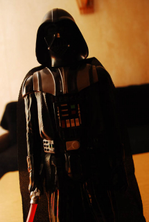 Finn i Darth Vader - figurki