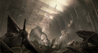 Gwiezdne Wojny: Przebudzenie Mocy - szkic koncepcyjny