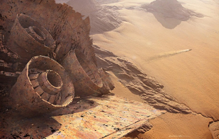 Gwiezdne Wojny: Przebudzenie Mocy - szkic koncepcyjny