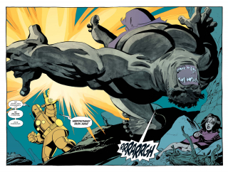 Hulk: Szary - plansza