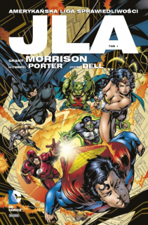 JLA. Amerykańska Liga Sprawiedliwości #01 - okładka