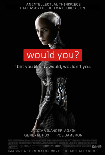 Ex Machina - szczery plakat