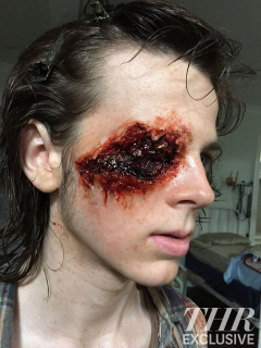The Walking Dead - kulisy sceny z Carlem - zdjęcie