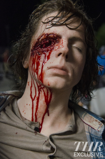 The Walking Dead - kulisy sceny z Carlem - zdjęcie