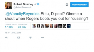 Robert Downey Jr - wpis z Twittera
