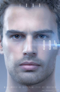 Theo James na plakacie filmu Wierna
