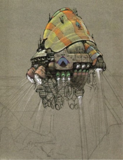 Piąty element, szkic koncepcyjny