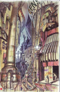 THE FIFTH ELEMENT - CONCEPT ART