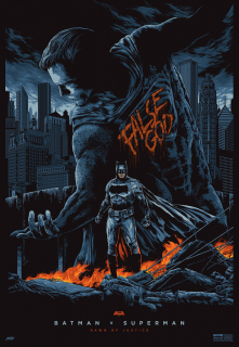 Batman v Superman - Mondo plakat