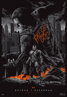 Batman v Superman - Mondo plakat