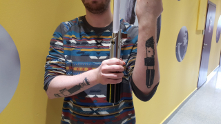 Luke Skywalker lightsaber