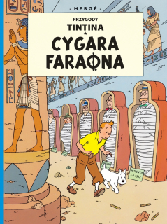 Tintin. Cygara faraona - okladka