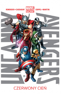 Uncanny Avengers Czerwony cień, tom 1 - okładka