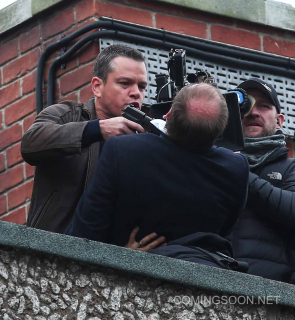 Zdjęcia z planu filmu Jason Bourne