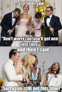 Aktoska śmietanka śmieje się z Leonardo DiCaprio