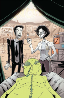 Okładka zeszytu Chew #19 (alternatywna)