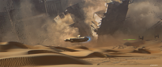 Szkice koncepcyjne z Przebudzenia mocy