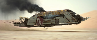 Szkice koncepcyjne z Przebudzenia mocy