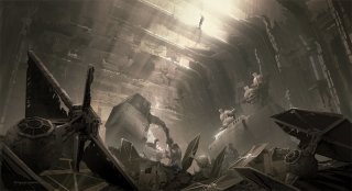 Szkice koncepcyjne z Przebudzenia mocy