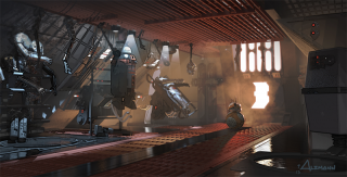 Szkice koncepcyjne z Przebudzenia mocy