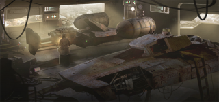 Szkice koncepcyjne z Przebudzenia mocy