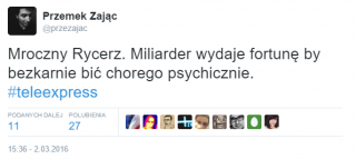 Źródło: Twitter