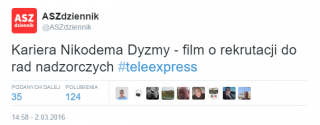 Źródło: Twitter