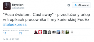 Źródło: Twitter