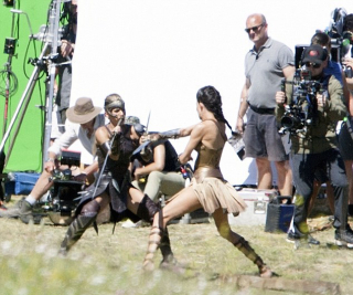 Zdjęcia z planu Wonder Woman